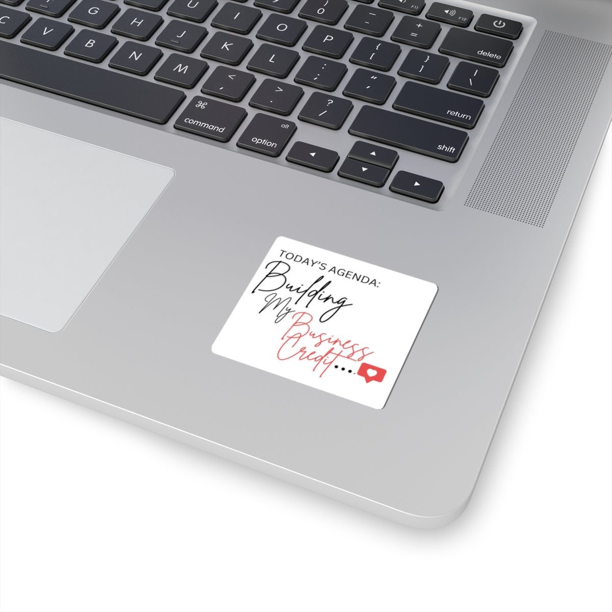 Business Credit Kiss-Cut Stickers - Motivational Agenda Decor for Entrepreneurs