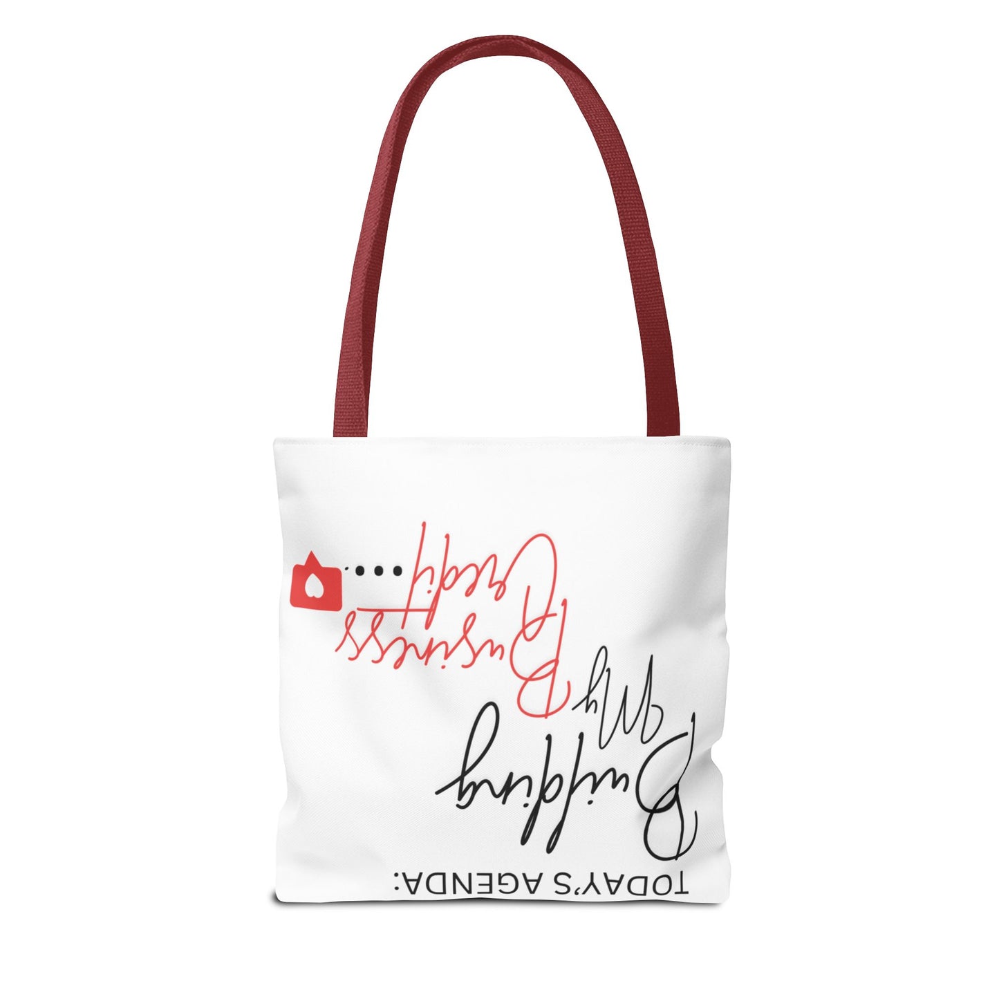 Motivational Tote Bag: Building My Business Credit