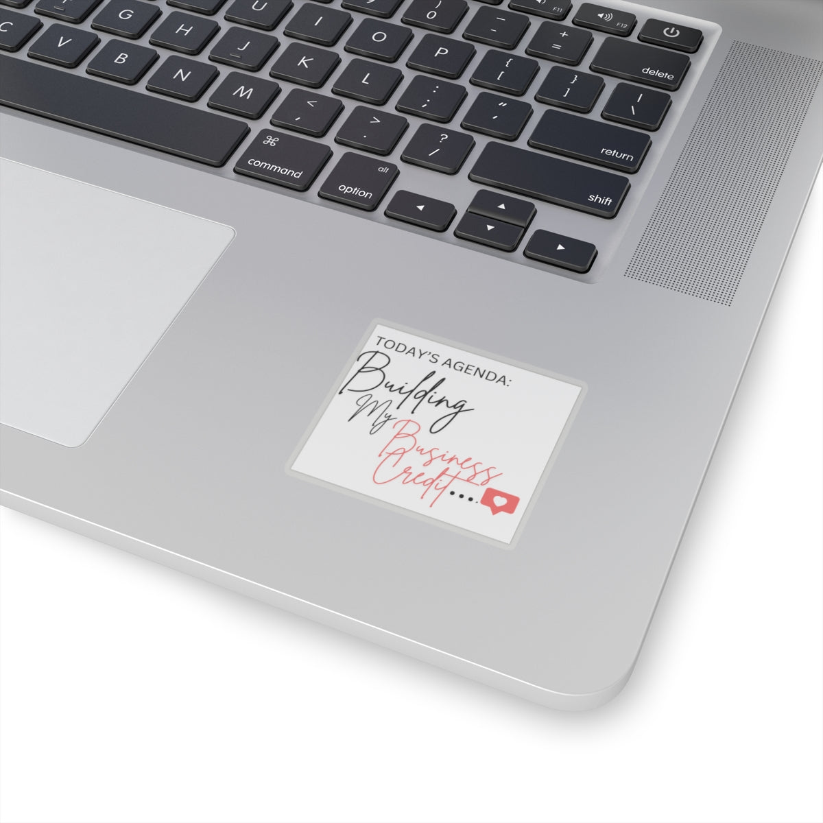 Business Credit Kiss-Cut Stickers - Motivational Agenda Decor for Entrepreneurs