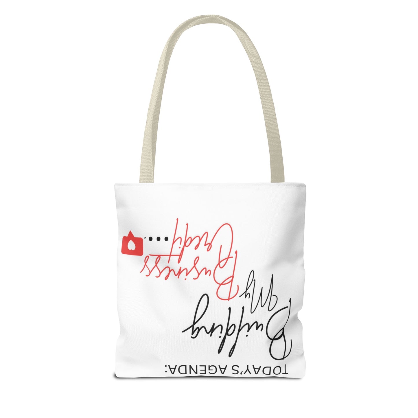 Motivational Tote Bag: Building My Business Credit